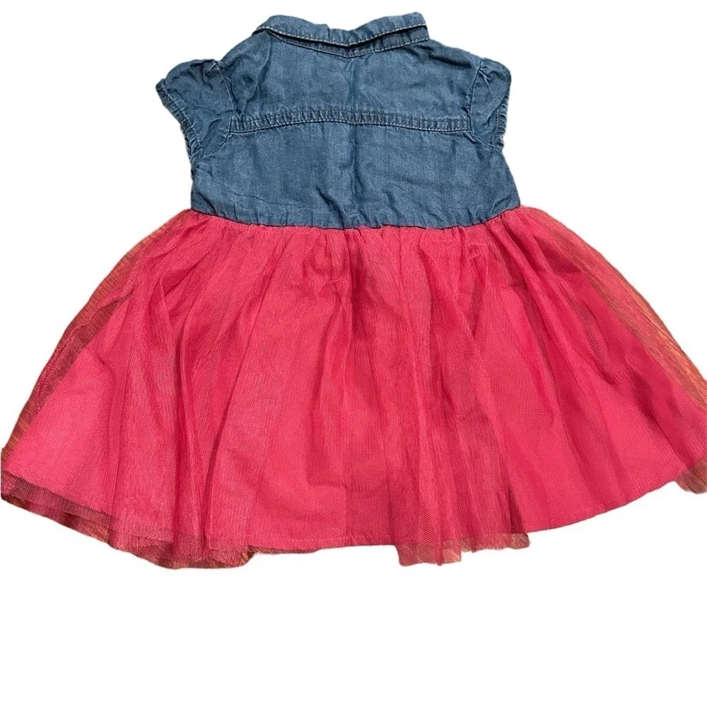 Girls 6-9 month tulle dress and floral leggings